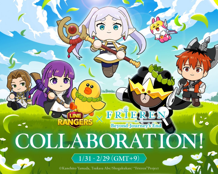 Line Rangers Kolaborasi dengan “Frieren: Beyond Journey's End”!