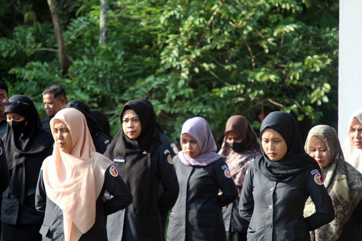 Awasi Masa Tenang, Bawaslu Riau Gelar Apel Patroli Pemilu