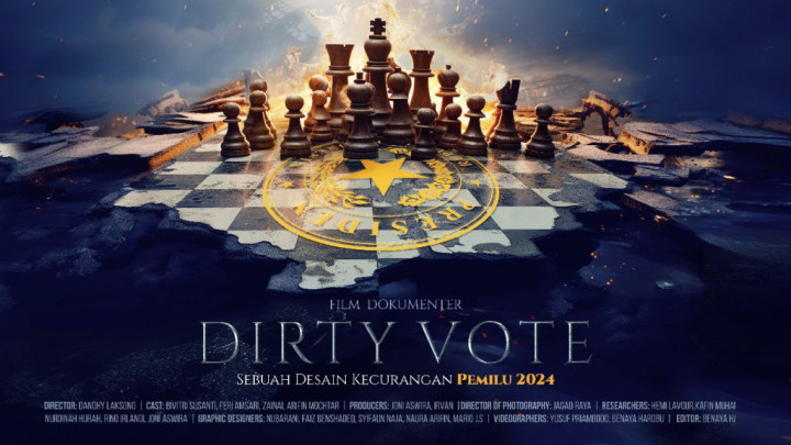 Baru Rilis Hari Ini di YouTube, Film Dokumenter ‘Dirty Vote' Tembus 1,2 Juta Views