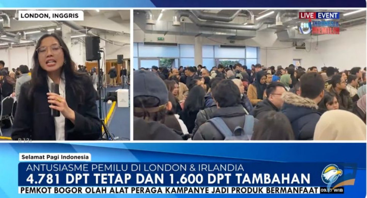 WNI di Inggris Raya Antusias <i>Nyoblos</i>