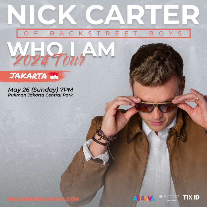 Nick Carter 'Backstreet Boys' Konser di Jakarta, Catat Tanggalnya!