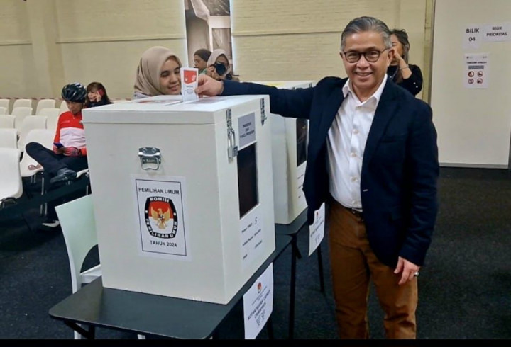 Belasan Ribu WNI <i>Nyoblos</i> di De Broodfabriek Belanda