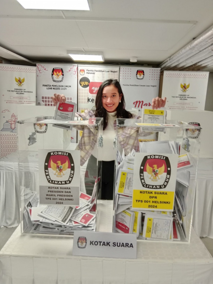 Suhu Dingin Tak Mengendurkan Semangat WNI di Finlandia dan Estonia Mengikuti Pemilu 2024