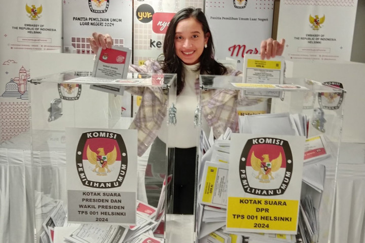 Potret Semangat Hangat WNI Ikuti Pemilu 2024 di Finlandia dan Estonia