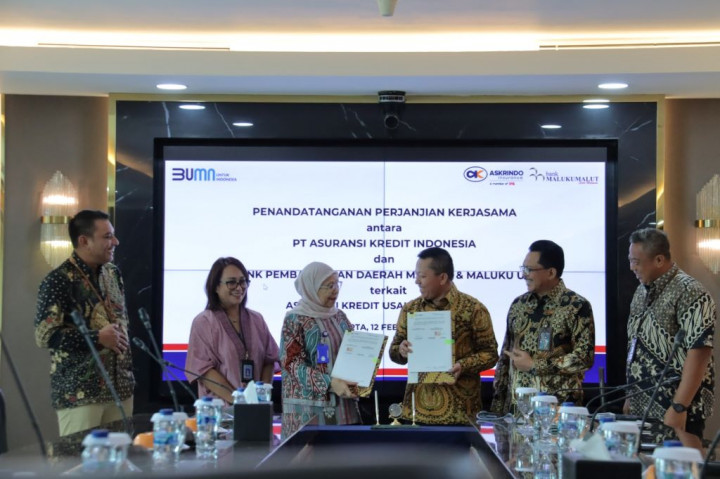 Gandeng Bank Maluku Malut, Askrindo Beri Asuransi Kredit Produktif