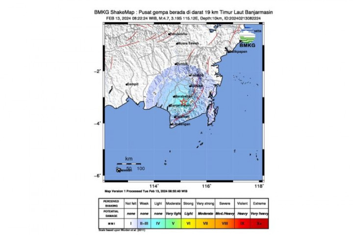 Tak Ada Kerusakan dan Korban Jiwa di Tapin Akibat Gempa Kalsel