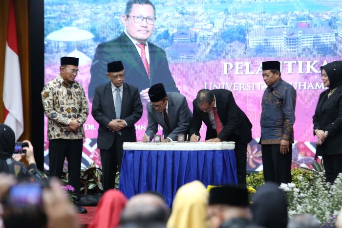 Selamat! Nazaruddin Dilantik Jadi Rektor UMM 2024-2028