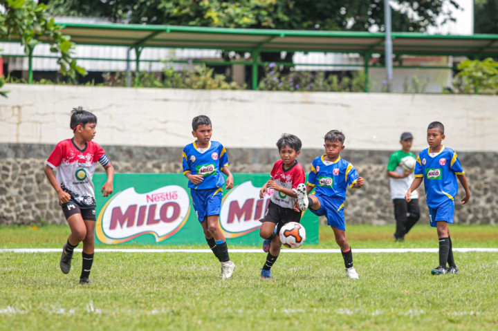 Ribuan Bibit Pesepak Bola Indonesia Kembangkan Potensi di MILO National Championship 2024