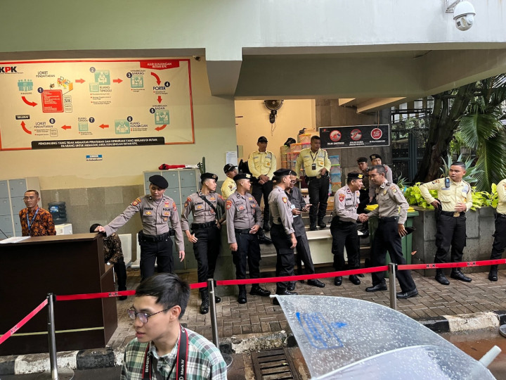 TPS Rutan KPK Dijaga Ketat Polisi