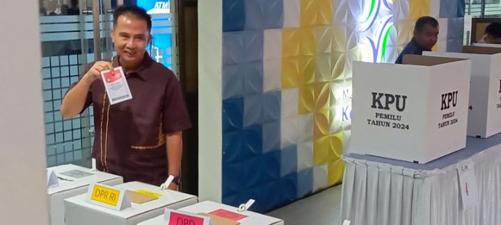 Pj Gubernur Jawa Barat Hanya Mencoblos Surat Suara Pilpres