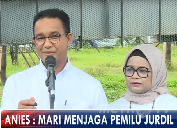 Anies Baswedan Sempat Dapat Suara Suara Robek saat Hendak Mencoblos