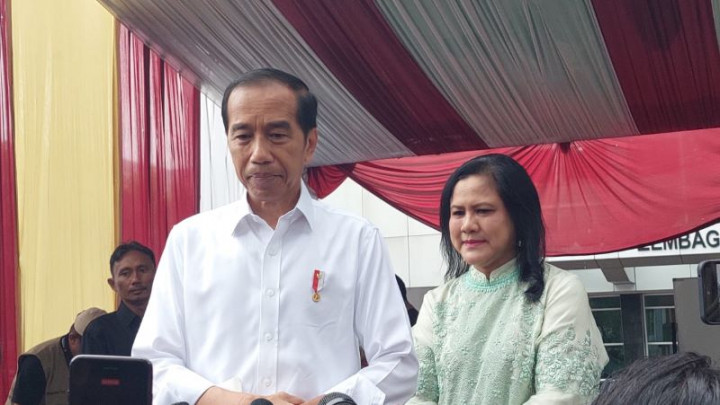 Ditanya Yakin 1 Putaran, Presiden: Kita Tunggu Bersama-sama