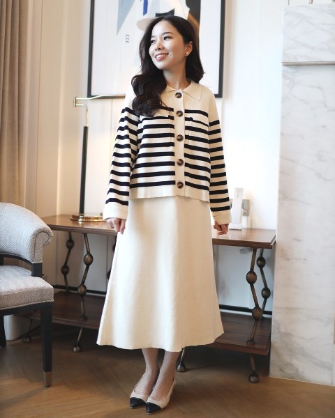 Tampil Kece Saat 'Nyoblos' TPS di Pemilu 2024