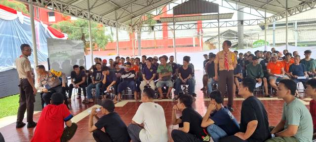 Cuaca Buruk Tak Halangi Kegiatan Pengambilan Suara di Rutan Cipinang