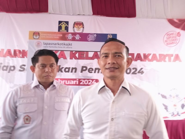 2.864 Tahanan Narkotika Lapas Cipinang Ikut Nyoblos Pilpres 2024