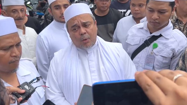 Rizieq Shihab Hadir di TPS 047