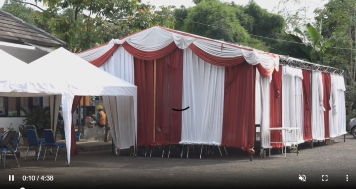 Hujan Deras Guyur Depok, Kotak Suara Dipindahkan ke Rumah Warga