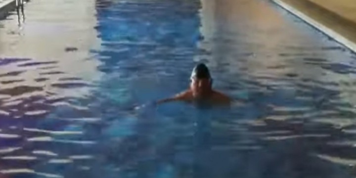 Agar Bisa Merenung, Prabowo Berenang usai Nyoblos di Hambalang