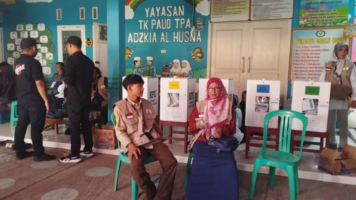 Surat Suara Tercoblos, Pemungutan Suara di TPS 19 Way Kandis Lampung Disetop