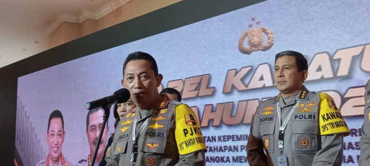 Situasi Pencoblosan Aman, Kapolri: Diantisipasi untuk Jaga Kamtibmas
