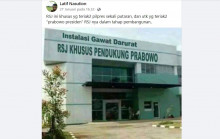 Cek Fakta: Beredar Foto RSJ Khusus Pendukung Prabowo di Medsos, Ini Faktanya