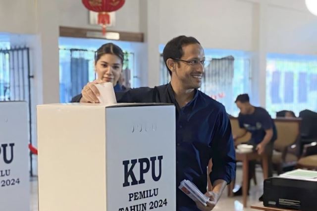 Nadiem Makarim Harap Pemilu 2024 Berjalan Aman dan Damai