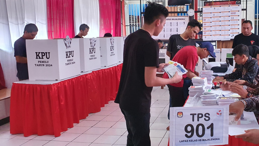 Nyoblos di Lapas, Napi di Majalengka Hanya Kenal Calon Presiden