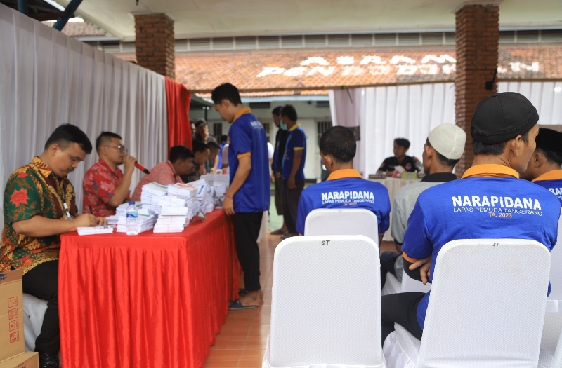 2.483 Napi Lapas Pemuda Tangerang Salurkan Hak Pilih