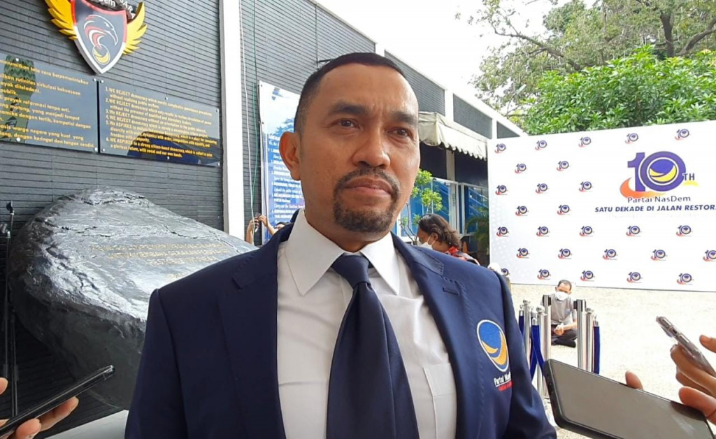 Komunikasi NasDem dengan Partai Lain Pasti Terjalin, Sahroni: Tunggu Momentum