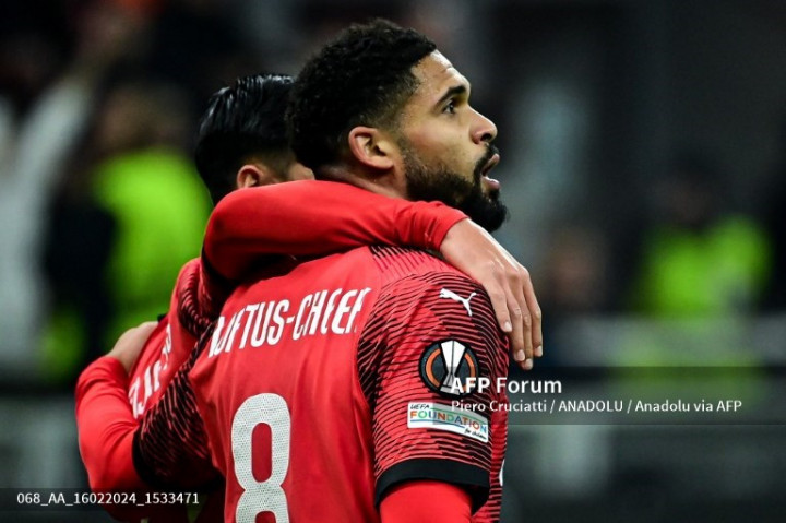 Play-off Liga Europa: Milan Gebuk Rennais 3-0