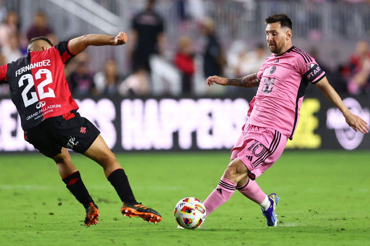 Inter Miami Vs Newell's Old Boys 1-1, Messi Starter