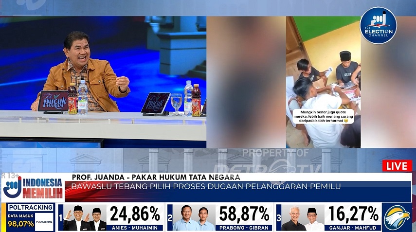 Bawaslu Dinilai tidak Sanggup Menjalankan Fungsinya dengan Profesional