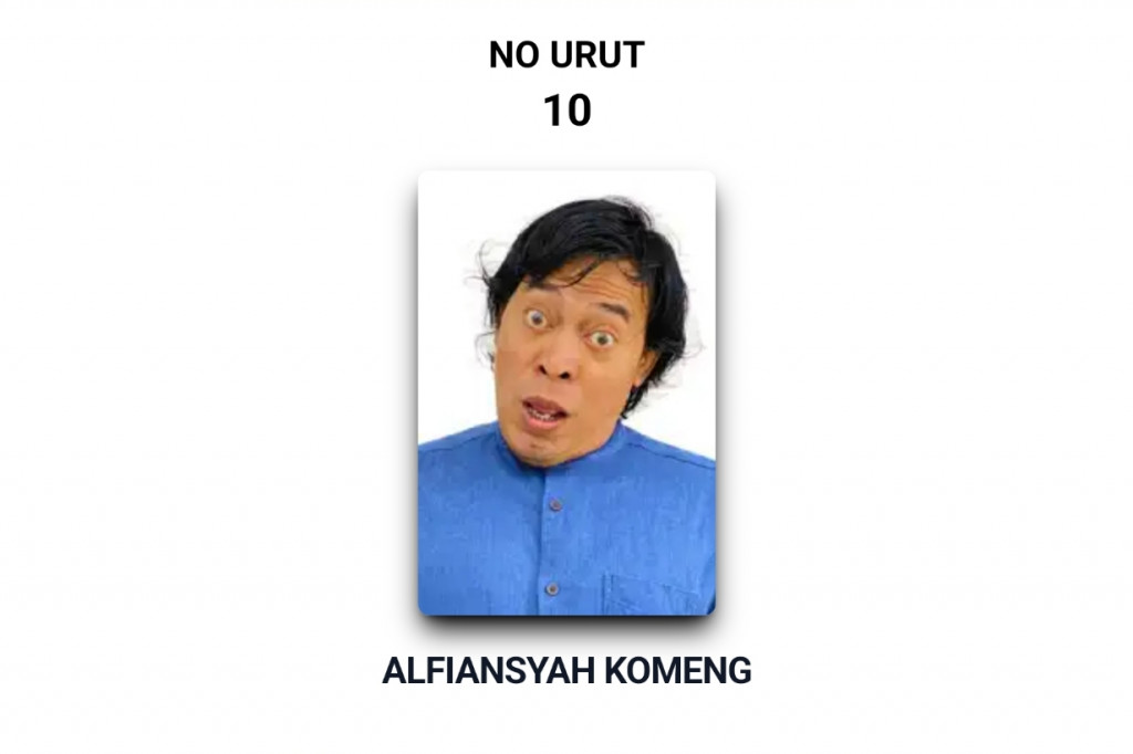 Nyaleg, Komeng Ingin Indonesia 'Jajah' Dunia Lewat Kebudayaan Seperti Korsel