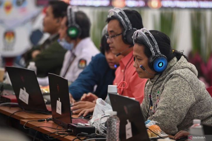 KPU: Dokumen C1 Pilpres dari 64,8% TPS Telah Masuk Sirekap