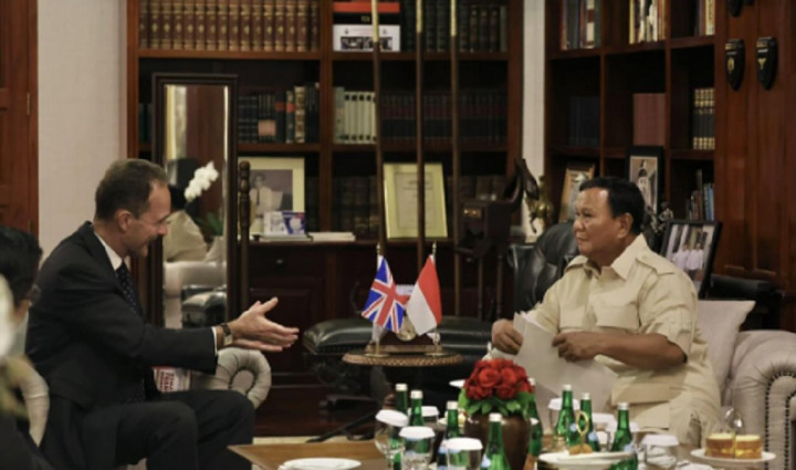 Ucapkan Selamat atas Pemilu 2024, Ini Isi Surat PM Inggris untuk Prabowo