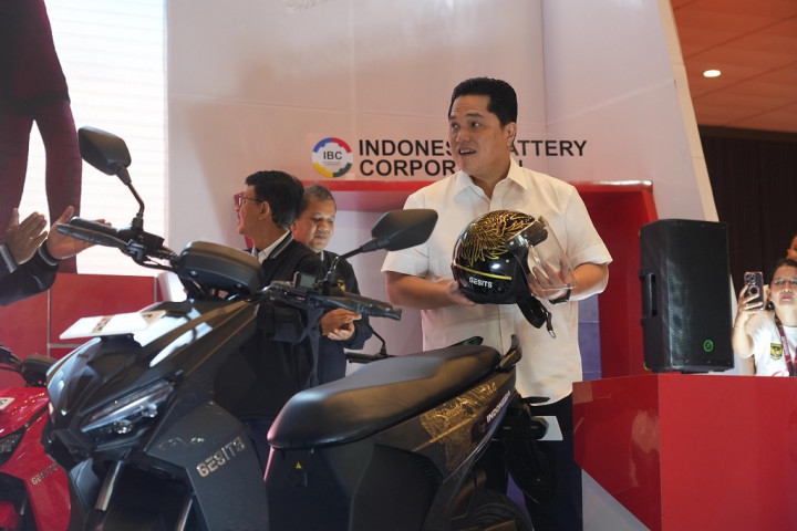 GESITS Bikin Motor Listrik Edisi Khusus Timnas Indonesia