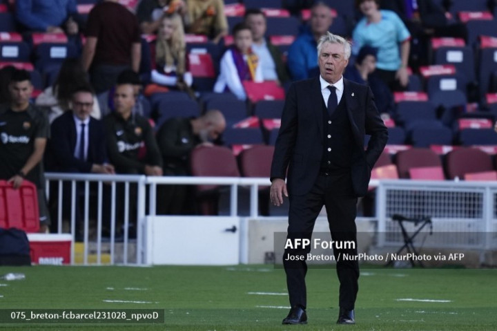 Ancelotti Kecewa Berat Lihat Madrid Diimbangi Vallecano