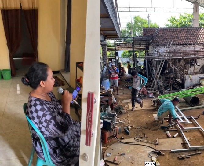 Viral! Emak-Emak Nyanyi Lagu Cinderella Tapi Pakai Nada Seberkas Sinar