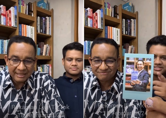 Anies Live TikTok Bareng Mikail Bahas Demokrasi: Nyoblos karena Paksaan Itu Bahaya