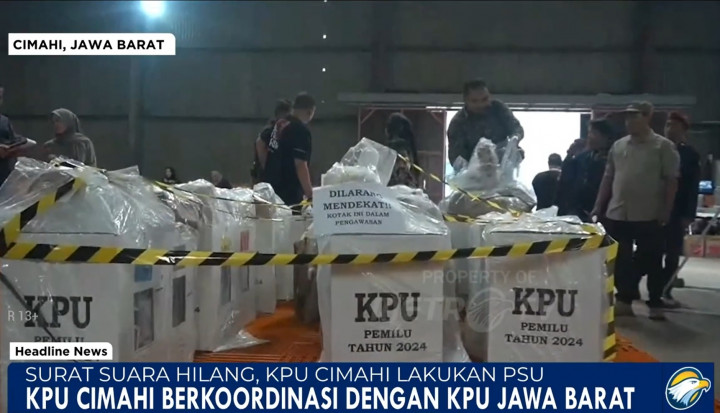 TPS 60 Kota Cimahi Gelar PSU karena Surat Suara Hilang