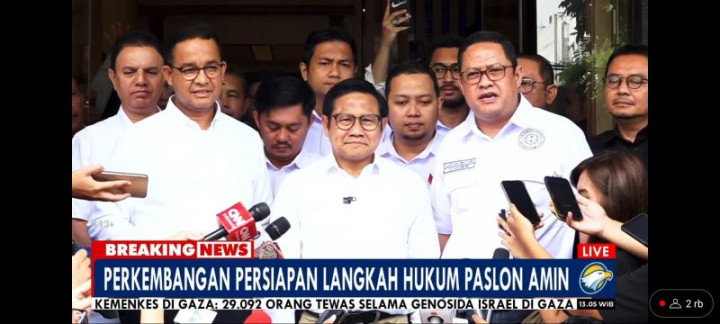 Tim Hukum AMIN Bakal Laporkan Semua Kecurangan di Pemilu 2024