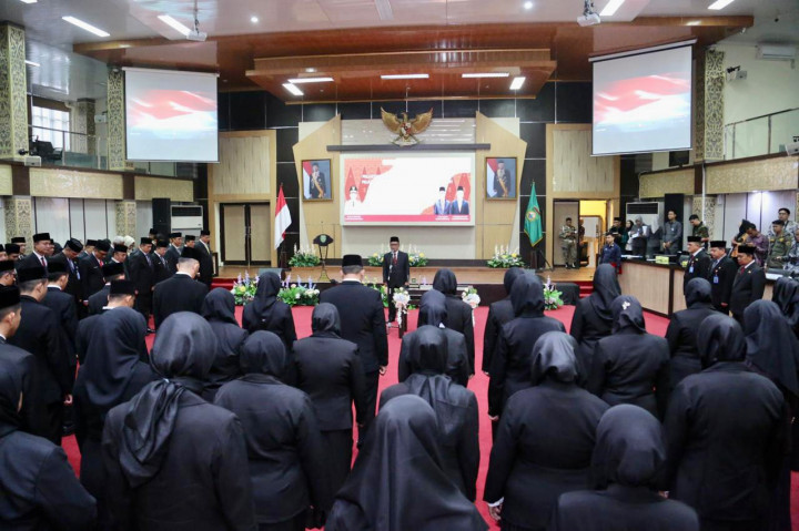 52 Pejabat Fungsional Pemprov Sumsel Dilantik, Diharapkan Mampu Kerja Cepat