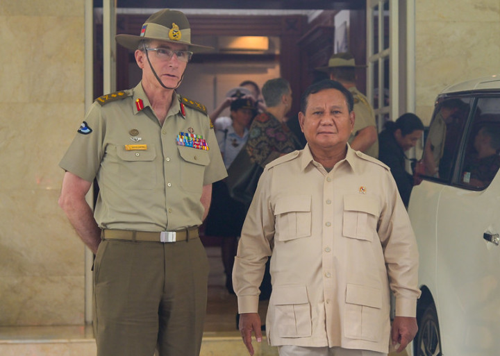 Prabowo Terima Kunjungan Panglima Militer Australia, Perkuat Hubungan dengan Indonesia