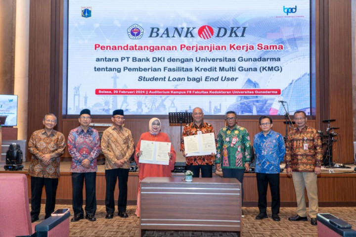 Bank DKI Bikin Program Pinjaman Biaya Pendidikan bagi Mahasiswa Gunadarma