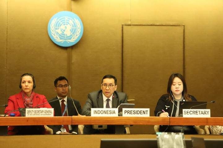 Identifikasi 4 Tantangan, Indonesia Pimpin Dunia Transformasi Perlucutan Senjata Global