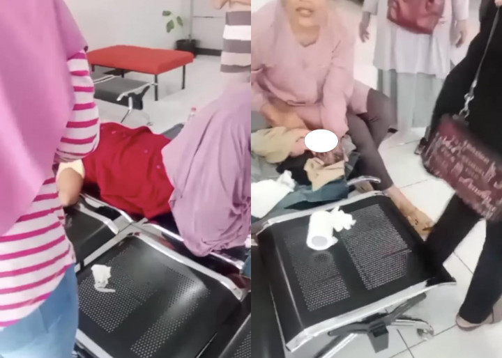 Viral Ibu Melahirkan di Bank saat Mengantre, Netizen Banjir Usulan Nama Unik