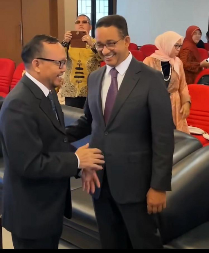 Anies Jadi Bahan Penelitian Disertasi Ramadhan Pohan