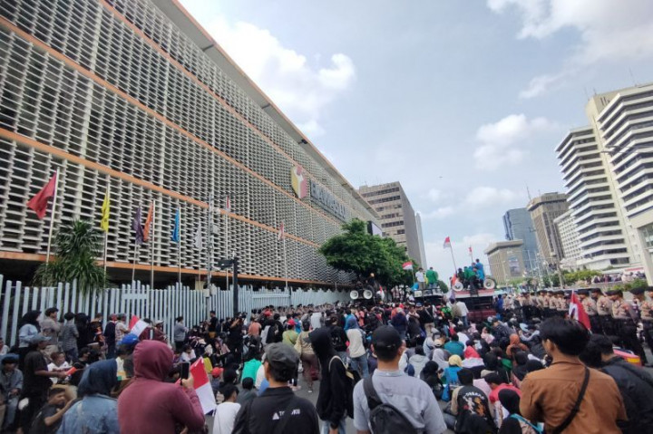 Demo di Depan KPU dan Bawaslu, Polisi Turunkan 1.728 Personel