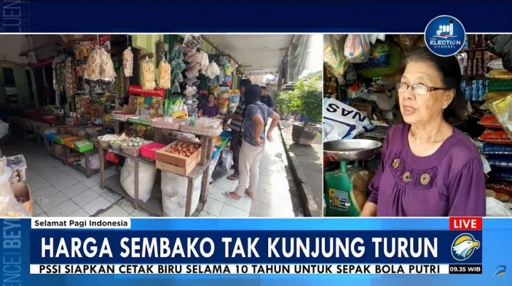 Harga Sembako di Kota Palembang Terus Naik