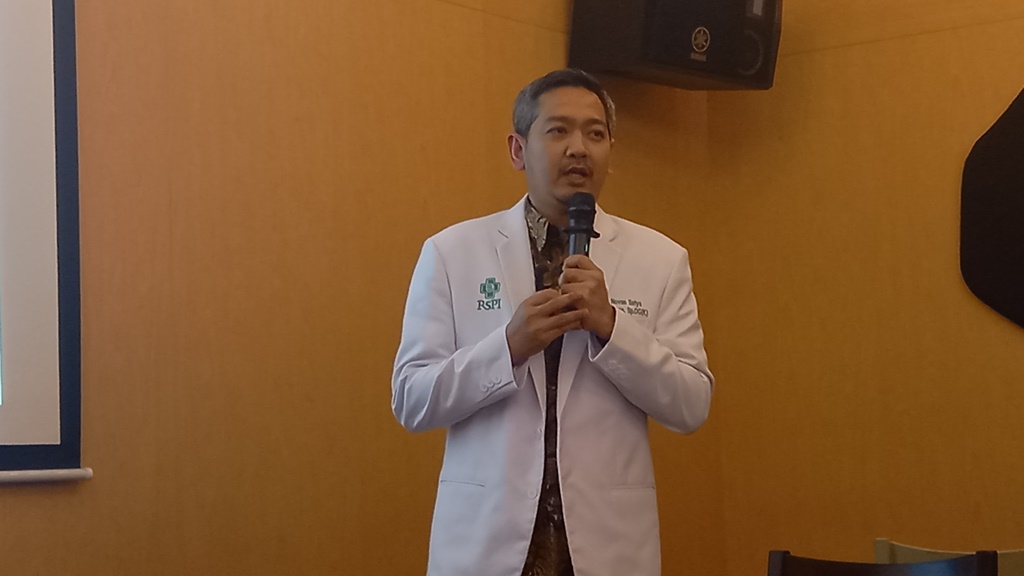  dr. Novan Satya Pamungkas, SpOG, Subsp. KFM selaku Dokter Spesialis Obgyn di Rumah Sakit Pondok Indah. Dok. Aulia/Medcom